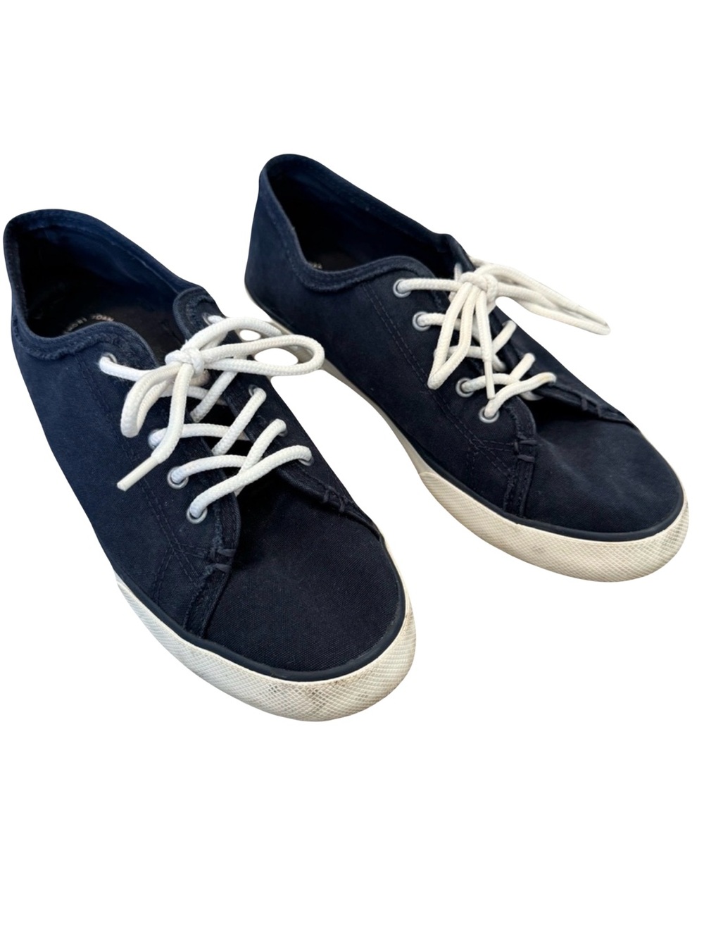 Sperry Navy Women’s Canvas Sneakers Size 9.5 Classic Casual Neutral